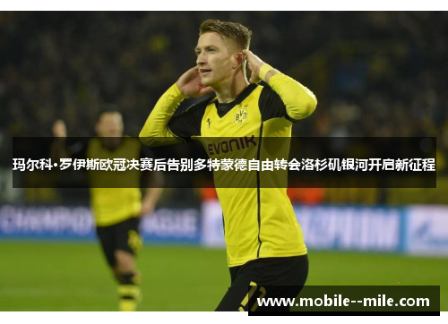 玛尔科·罗伊斯欧冠决赛后告别多特蒙德自由转会洛杉矶银河开启新征程